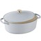 Best Choice Products Oval 7.5 Quart Cast-Iron Dutch Oven, Heavy-Duty w/ Enamel, Side Handles
